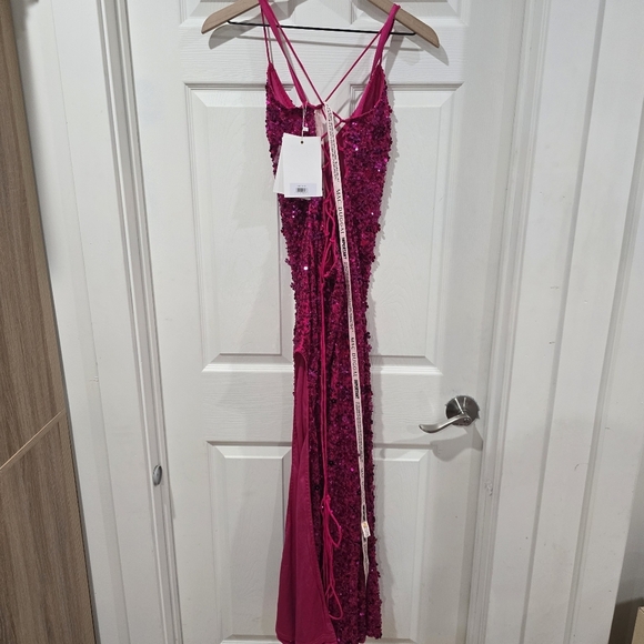 Mac Duggal Sweatheart Spaguetti Strap Dress - Picture 3 of 11